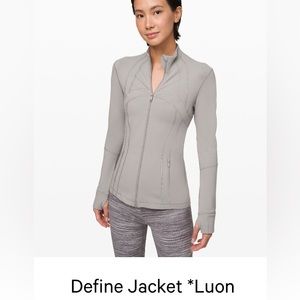 Lululemon define jacket